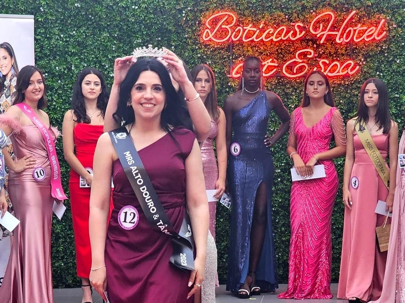 Ana Teixeira venceu o concurso de Miss Alto Douro e Tâmega 2023